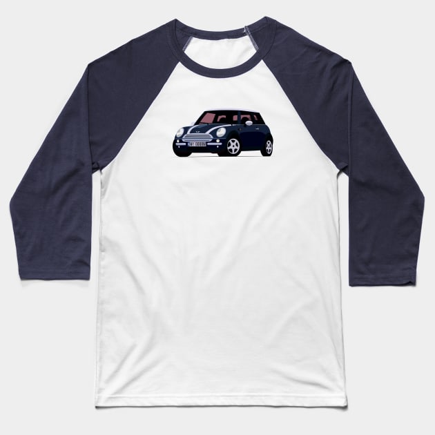 Mini Cooper Baseball T-Shirt by TheArchitectsGarage